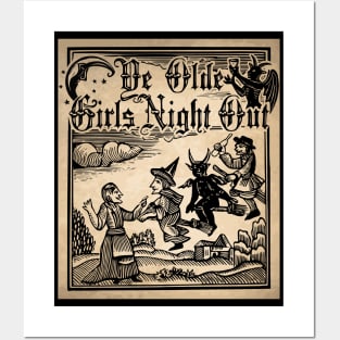 Girls Night Out Posters and Art